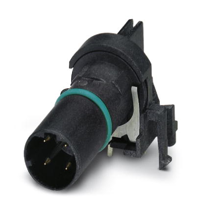 Phoenix Contact M12 Contact Carrier - Plug; SACC-CI-M12MS-4CON-L90 SH SCO; Male; 4-Pin; A - Standard Key